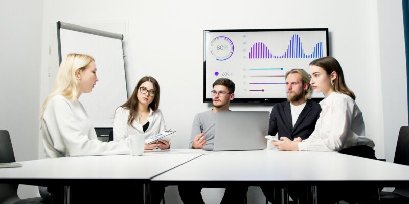 Business team meeting