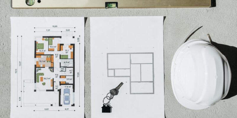 Construction site plan