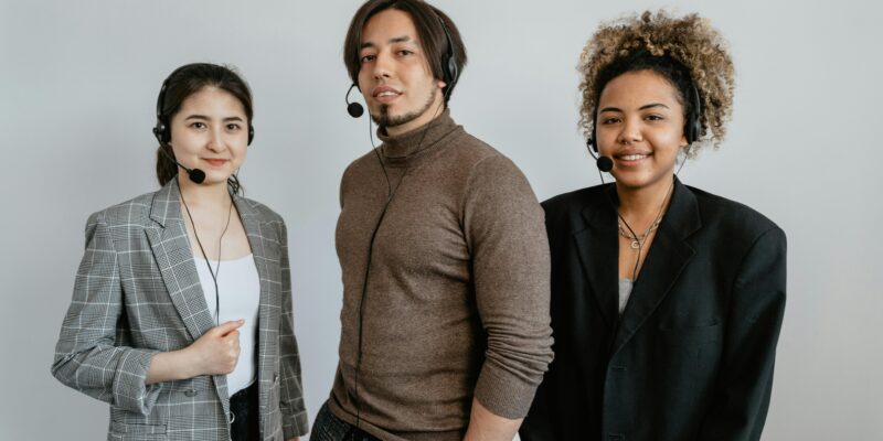 Customer service team