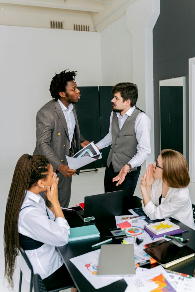 business team conflict resolution