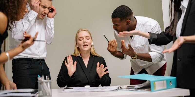 business team conflict resolution