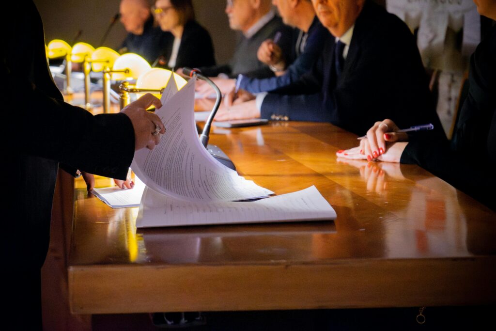 public administration meeting