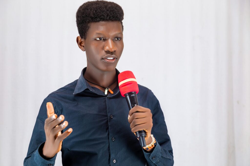 public speaking confident