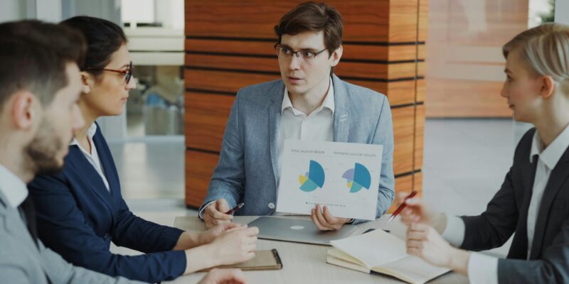 Business team meeting