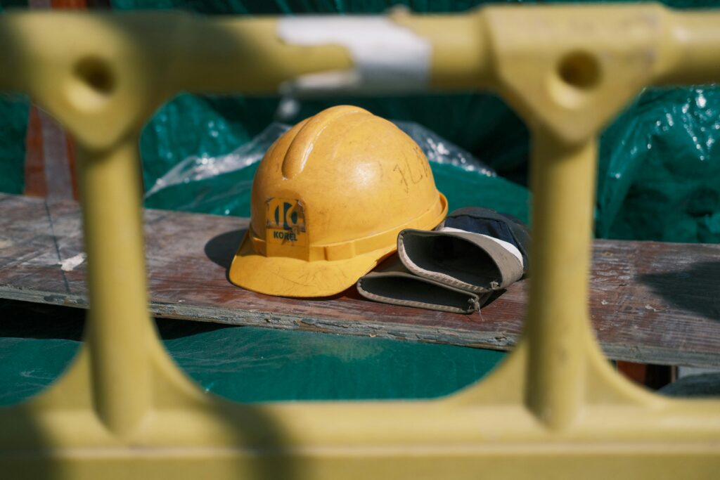 Construction site safety equipment