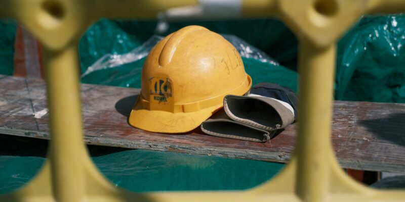 Construction site safety equipment
