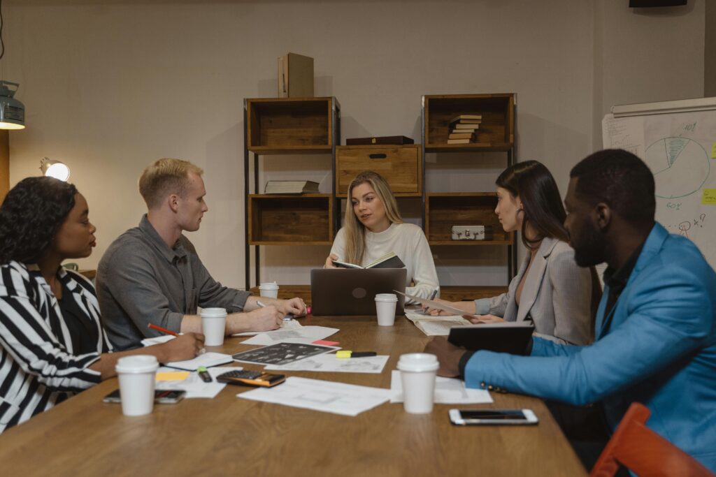 business leadership meeting