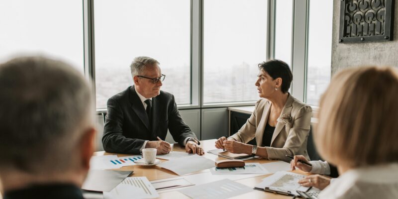 business management meeting