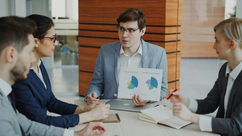 business team meeting