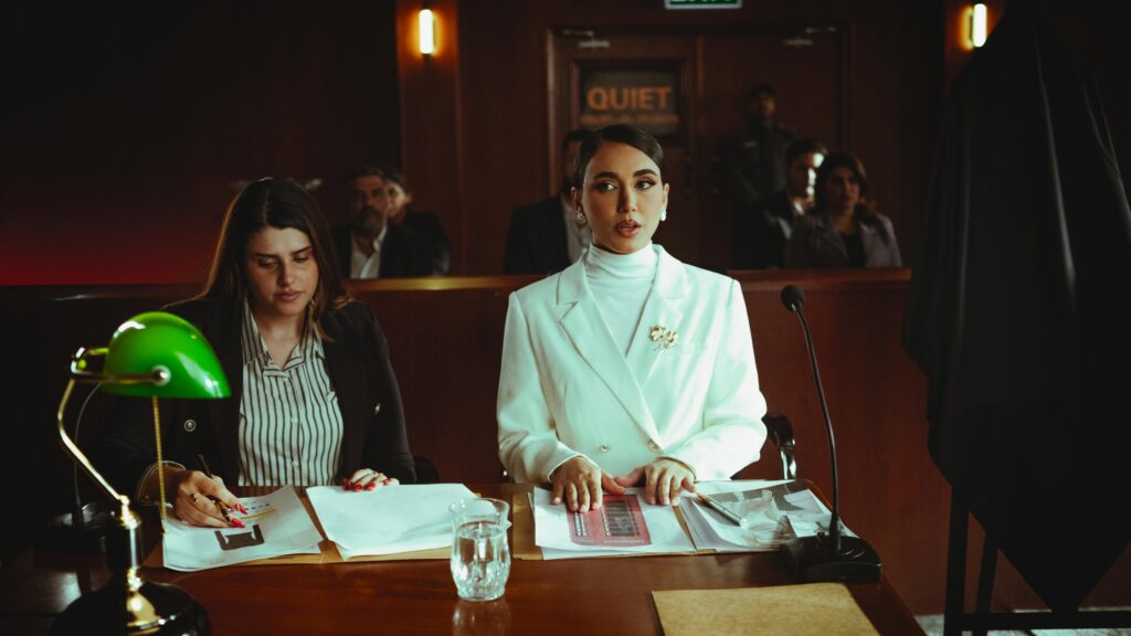 lawyers in court